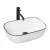 Rea Marbel umywalka 46,5 cm nablatowa REA-U8603